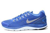 Кроссовки мужские Nike Lunarglide 4 на каждый день светло-синие
